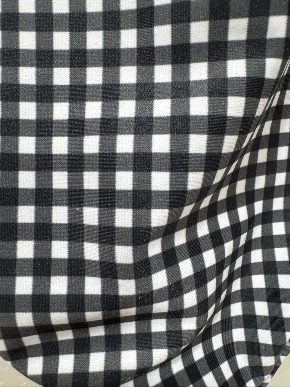 Albion Fit Bombshell Gingham One Piece Swimsuit Black White Medium Swim Beach - Picture 9 of 16